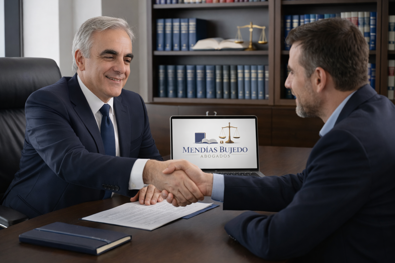 Nuestros Directores en Mendías Bujedo Abogados Alejandra y Alejandro
