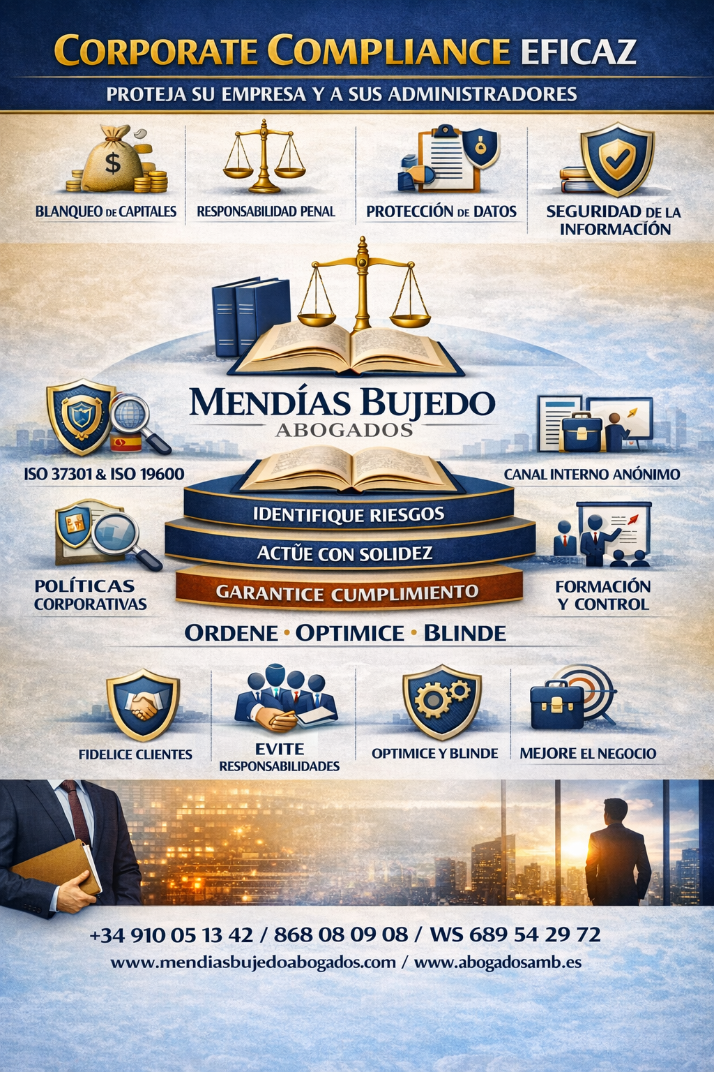 Corporate Compliance Penal en Murcia y Madrid. Abogados en Murcia. Abogados en Madrid. Abogado penalista